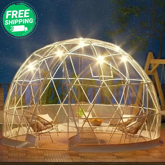 Cover Geodesic Greenhouse Dome for Outdoor Sunbubble